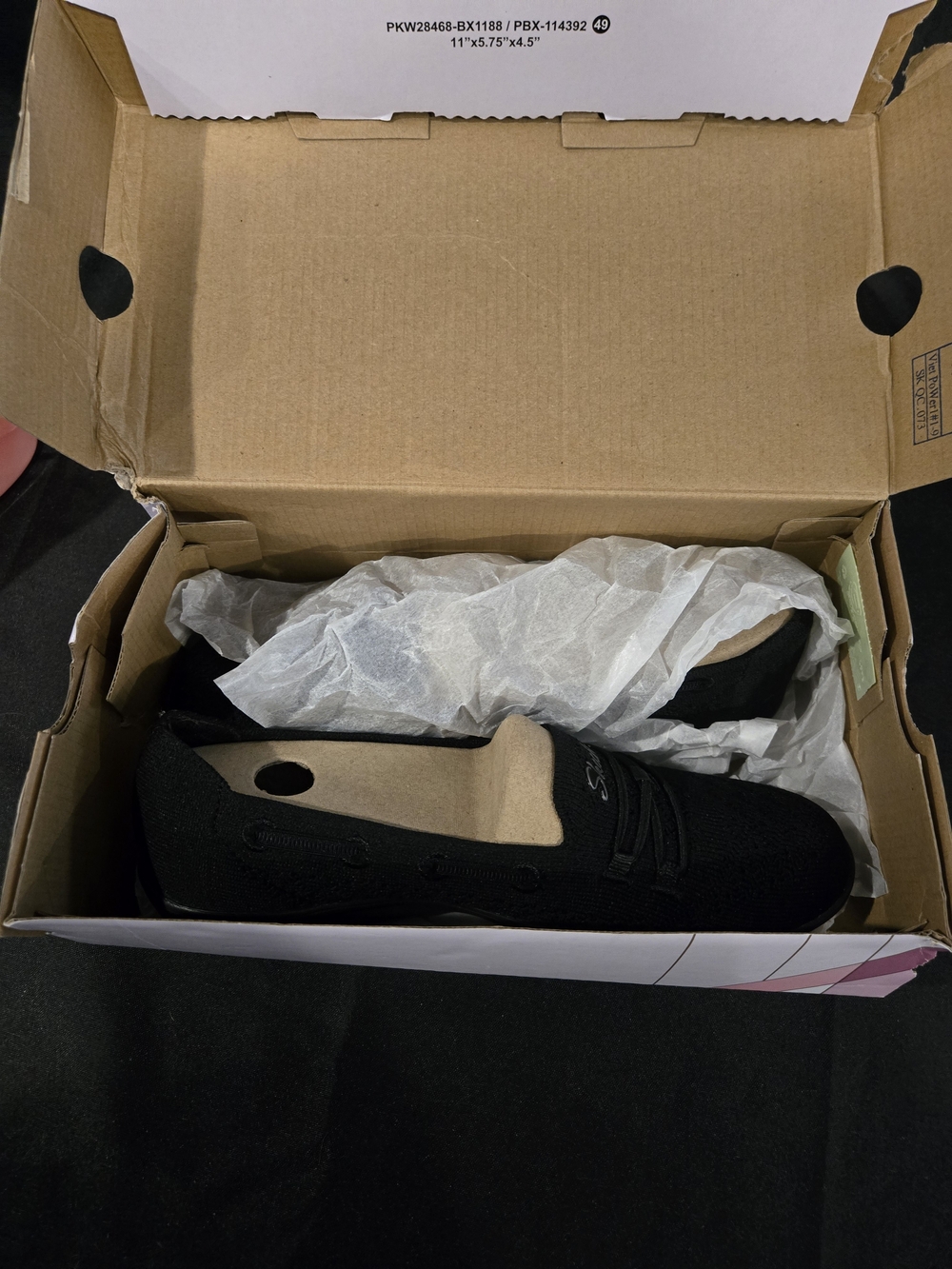 Skechers Women's Black Slip-On Flats